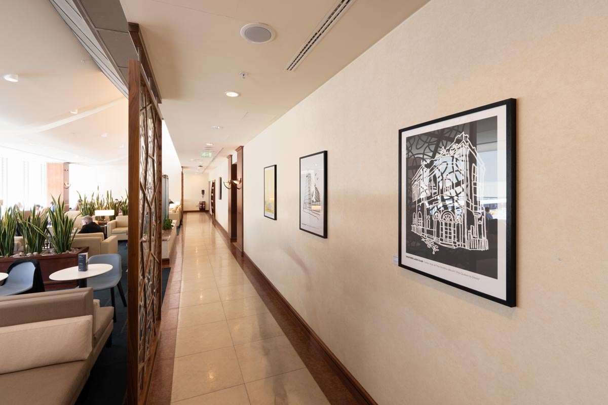 Manchester Art Prints lands at Manchester Airport's Escape Lounges