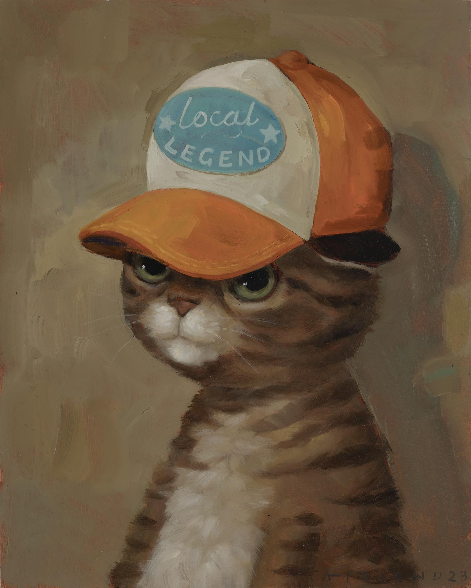 Local Legend - Original Oil Painting